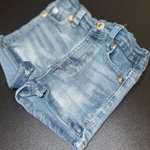 Blue Denim Shorts